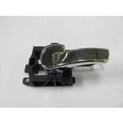 Resim Hushan 2007 - 2014 Nissan Qashqai J10 Ön Kapı Iç Açma Kolu Sol Siyah (Elceği Nikelajlı) (Hushan) (Oem NO:80671JD000) 