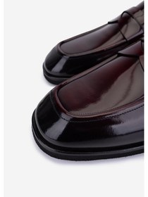 Resim Valmenti Erkek Hakiki Deri Bordo Loafer Ayakkabı 987 403 Erk Ayk Sk25-26 Bordo Acma Bordo 