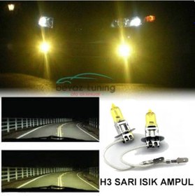 Resim H3 Jdm Süper Sarı Işık Far Ampul 12V 100W 