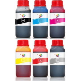 Resim QC Epson Expression Photo HD XP 15000 Uyumlu Yazıcı Mürekkep Seti 250ml 6 Renk 