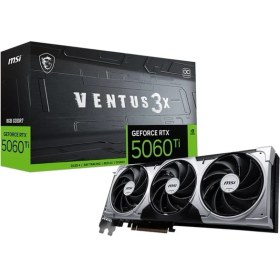 Resim Msı Geforce Rtx 5060 Tı 8g Ventus 3x Oc Gddr7 128B DX12 Pcıe 5.0 X16 (3xdp 1xhdmı) 