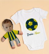 Resim Bitmeyenkartus Bk Kids Kişiye Özel Fotoğraflı Bebek Yastık Ve Bebek Body Zıbın H (550905867) Çok Renkli 