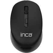 Resim Inca IWM-243RS Candy Design 4D Silent Siyah Wireless Mouse 