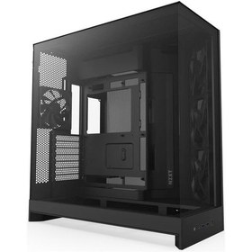 Resim Nzxt H Series H9 Flow Cm-h92fb-01 Siyah Atx Mid Tower Gaming Akak0nzx0060 
