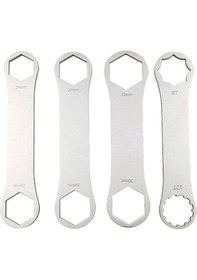 Resim Dancemonkey Paslanmaz Çelik Çatal Bıçak Fonksiyonlu Bisiklet Anahtarı Bt050b Vt 