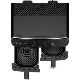 Resim Çift Hazneli Az Yağlı Hava Kızartma Makinesi, Siyah 