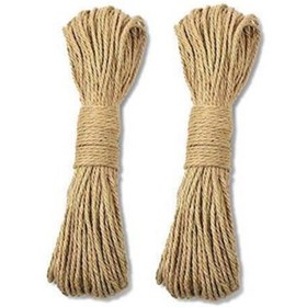 Resim Ekodoğa Jüt Halat 4 mm 20 Metre Ip 