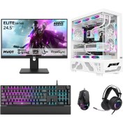Resim Dragos DRX7727 R7-5700X 32 GB 1 TB Nvme SSD 16 GB RTX5060Tİ 24.5" Free Dos Masaüstü Oyuncu Bilgisayarı 