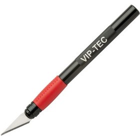 Resim VIP-TEC 145mm Alüminyum Gövde Hobi Bıçağı Siyah 