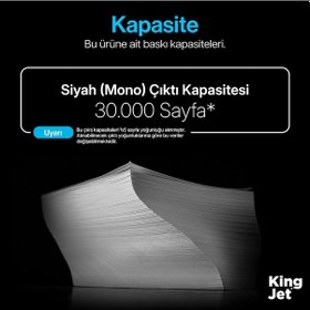 Resim Kingjet Brother Uyumlu Dr750 Standart Kapasiteli Muadil Drum Ünitesi Dcp-8150dn 