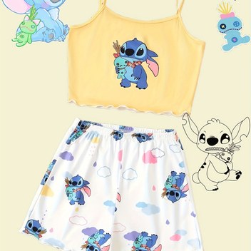 LC Waikiki Pembe Minnie Mouse Baskılı Kız Çocuk Pijama Alt