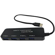 Resim Nivatech Typec - 4Port Usb 2.0 Hub 