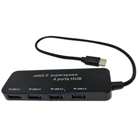 Resim Nivatech Typec - 4Port Usb 2.0 Hub 