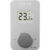 Resim Mars S10 Kablosuz Oda Termostatı Beyaz 