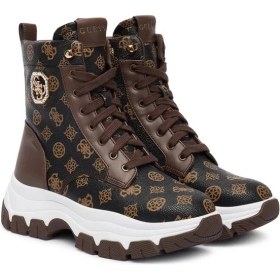 Resim Guess Elbina Hakiki Deri Sneaker Bot FLFBNZFAL12 | Unisex 