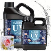 Resim Reçine, 500ml/200ml Yükseltilmiş Epoksi Reçine, El Yapımı Takılar, DIY El Sanatları Süslemeleri, Döküm ve Kaplama için Uygun, Pilsiz 