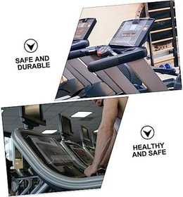 Resim BESTonZON Koşu Bandı Için Şeffaf Kitap Tutucu Dayanıklı Magazin Rafı Egzersiz Ekipmanları Ile Uyumlu Okuma Standı 