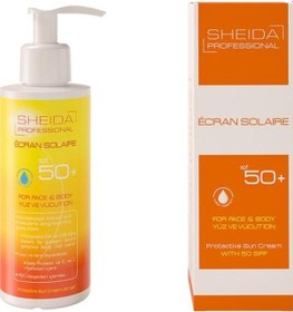 Resim Sheida Ecran Solaire Güneş Kremi Spf 50+ 150 ML 