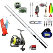 Resim Quick Dynabraid 4 4000s Fd Daiwa 270m Turna Spin Olta Takımı Seti 