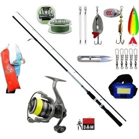 Resim Quick Dynabraid 4 4000s Fd Daiwa 270m Turna Spin Olta Takımı Seti 