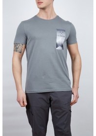 Resim Alpinist Lex Erkek T-Shirt Koyu Gri (543863353) 