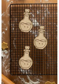 Resim Sihir Kurabiye Kalıbı, Hamur Şekillendirici, Bisküvi Kalıbı, Kolay Kesim Ucu Beyaz 