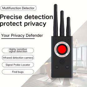 Resim Gizli Kameraları Tespit Eden Dedektör, USB Şarjlı Kablosuz Kızılötesi Kameralar - Kompakt ve Taşınabilir Şarj Güvenlik Tarayıcısı, Gizliliğinizi Korur, Şeffaf Tasarım, Hafif Tarayıcı, Yüksek Hassasiyetli Sensör, Güvenilir Tespit, Kamera Dedektörü, Gizlilik Koruma Aracı, Ev Güvenliği, İş Profesyonelleri 