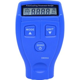 Resim Moveevo Taşınabilir Metal Kaplama Kalınlığı Ölçer Demir Tabanlı , 0-1.80mm Ölçüm Aralığı, Otomobil Boya/lehim Test Cihazı Pil Dahil Değil 