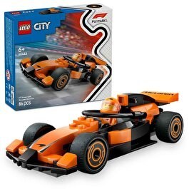 Resim LEGO City McLaren Yarış Arabalı F1 Sürücüsü 60442 