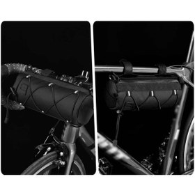 Resim Forte Gt Bisiklet Gidon Çantası Yatay Silindir Xbyc 803 - Yeşil 