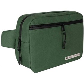 Resim Rakerplus Yeşil Unisex Minimal 21x15x5 Cm Bel Ve Göğüs Çantası Natural 