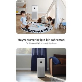 Resim Xiaomi Premium Zaman Ayarlı Akıllı Hava Temizleyici, Hepa Filtre, Akıllı Kontrol ve Gerçek Zamanlı Hava Kalitesi Izleme, 104M2 + Luciole Lambader 