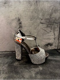 Resim FLORİN PLATFORM TOPUKLU TAŞLI 