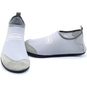 Resim Dianziye Su Yürüyüşü Ayakkabısı: Kalın Tabanlı, Kaymazsız, Hızlı Kuruyan Deniz Ayakkabısı Klasik Soğuk Gümüş, Xl - 40-41 Numara 