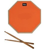 Resim Midex DD-1080-C Bateri Davul Çalışma Pedi 8" Drum Practice Pad 
