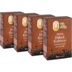 Resim Sultan Mardin Dibek Kahvesi 250 G (4'lü Paket) - Otantik ve Geleneksel Zengin Lezzet - Menengiç, Türk Kahvesi ve Kakule Olmak Üzere Farklı Bileşen Içerikli 