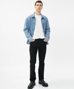 Resim Straight Fit Boru Paça Kot Pantolon - Mark Jean 