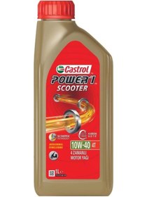 Resim Samorian POWER1 Scooter 4T 10W-40 1 Litre Motosiklet Yağı 