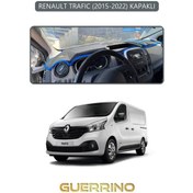 Resim Renault Trafıc 2015-2022 Kapaklıtorpido Koruma Halısı Gri Kenar 