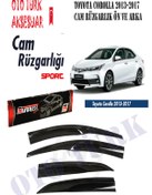 Resim Toyota Corolla Uyumlu 2013-2018 Mugen Cam Rüzgarlığı Ön-Arka 