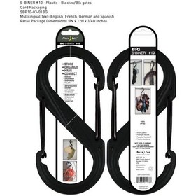 Resim Nite-Ize S-Binner Plastik Size 10 Blk/Blk Gate (525825060) 