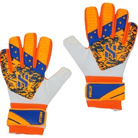 Resim Helix GK Glove Kaleci Eldiveni - Turuncu/Mavi 