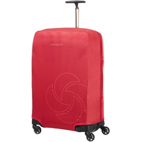 Resim Samsonite Kırmızı Seyahat Aksesuarları - Valiz Kılıfı M 