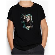 Resim Ozzy Osbounre Colors Body Siyah Çocuk Tişört Siyah 