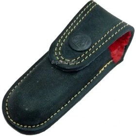 Resim Hakiki Deri Çakı Kılıfı No1 11 Cm, Kemerlikli 