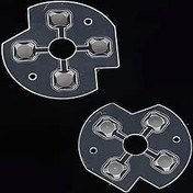 Resim Galepromot 2 Adet Şeffaf D-Pad Düğmesi Metal Dome İletken Film Sticker Xbox One Denetleyici Değiştirme, Xbox One Aksesuarları, Xbox One 