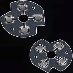 Resim Galepromot 2 Adet Şeffaf D-Pad Düğmesi Metal Dome İletken Film Sticker Xbox One Denetleyici Değiştirme, Xbox One Aksesuarları, Xbox One 