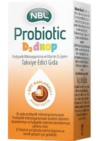 Resim NBL Probiotic D3 Drop 7,5 ml 