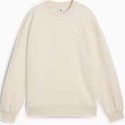 Resim WARDROBE ESSENTIALS Kadın Geniş Kesim Bisiklet Yaka SWEATSHIRT 