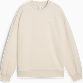 Resim WARDROBE ESSENTIALS Kadın Geniş Kesim Bisiklet Yaka SWEATSHIRT 